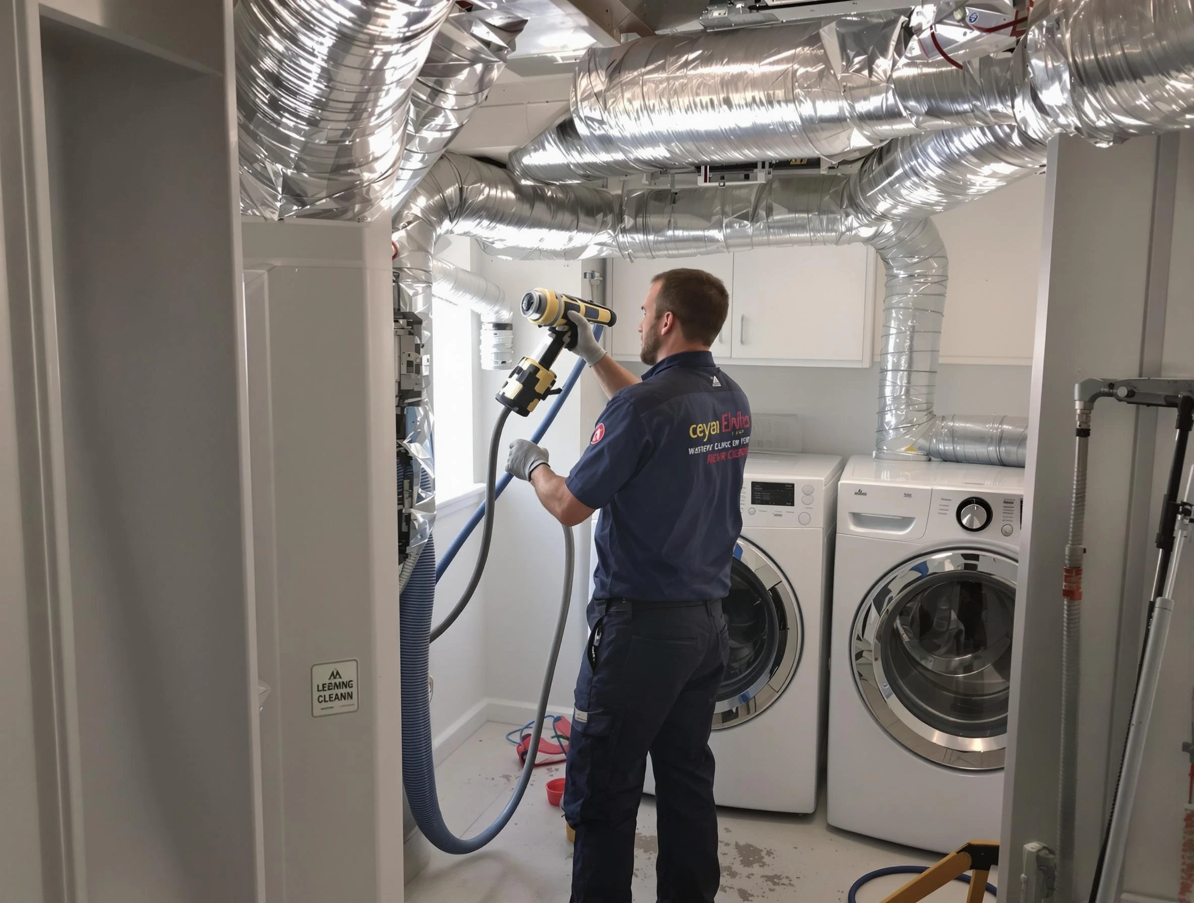 Chattahoochee Hills Dryer Vent Cleaning specialist using advanced equipment for thorough duct cleaning in Chattahoochee Hills